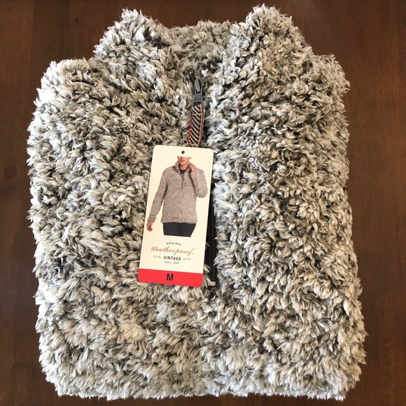 Sherpa Teddy Bear Jacket Plush Soft W/ Pockets NWT - Picture 3 of 8